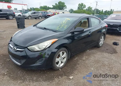 2011 Hyundai Elantra Gls/Limited z USA, uszkodzony, nr VIN 5NPDH4AE3BH005582